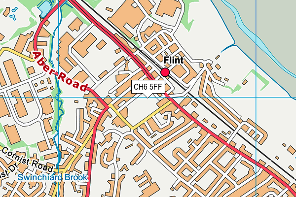 CH6 5FF map - OS VectorMap District (Ordnance Survey)