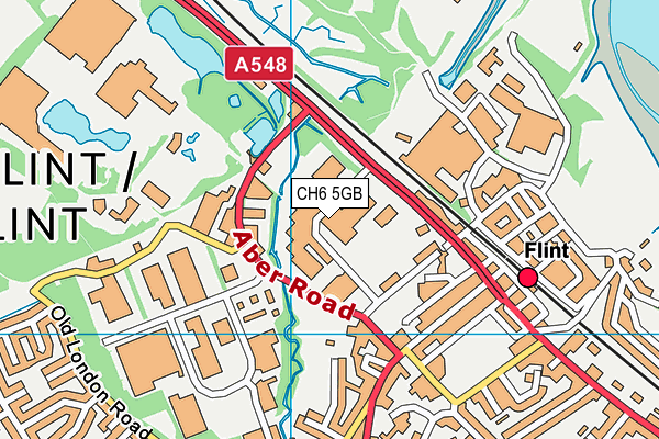 CH6 5GB map - OS VectorMap District (Ordnance Survey)