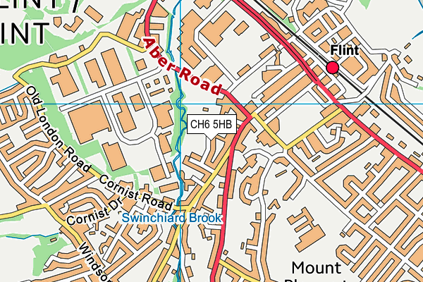 CH6 5HB map - OS VectorMap District (Ordnance Survey)