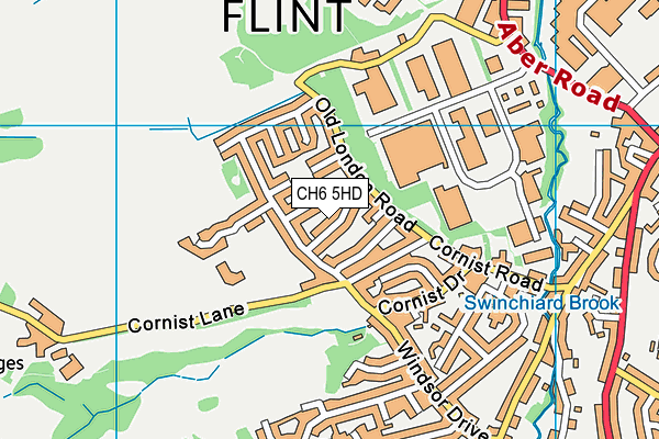 CH6 5HD map - OS VectorMap District (Ordnance Survey)