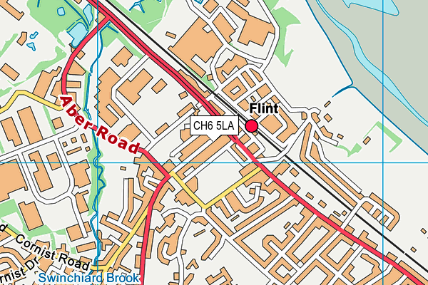 CH6 5LA map - OS VectorMap District (Ordnance Survey)