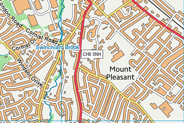 CH6 5NH map - OS VectorMap District (Ordnance Survey)