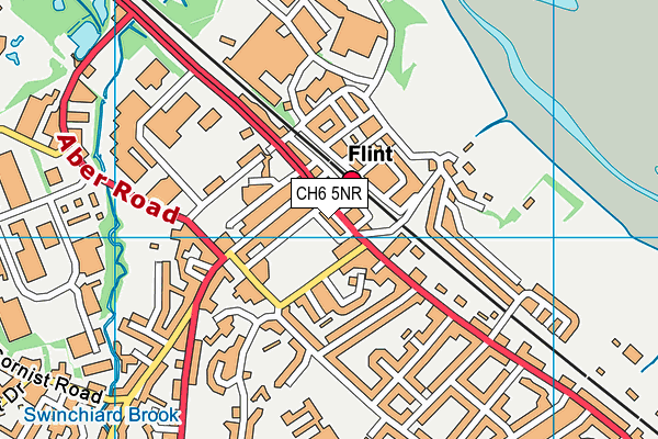 CH6 5NR map - OS VectorMap District (Ordnance Survey)