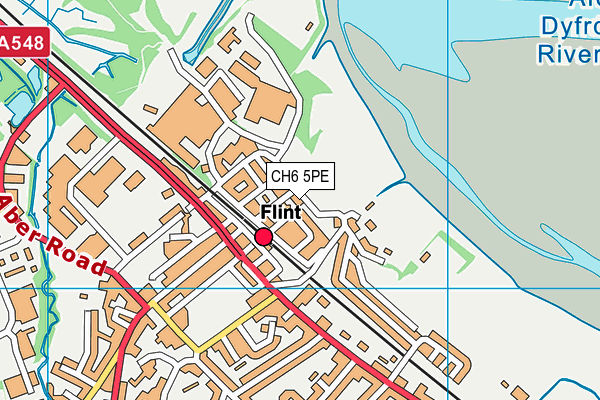 CH6 5PE map - OS VectorMap District (Ordnance Survey)