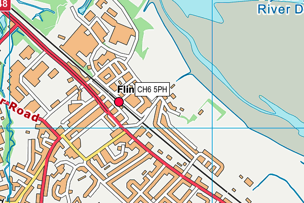 CH6 5PH map - OS VectorMap District (Ordnance Survey)