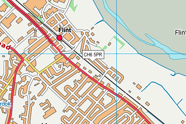 CH6 5PR map - OS VectorMap District (Ordnance Survey)