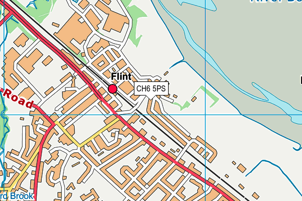 CH6 5PS map - OS VectorMap District (Ordnance Survey)