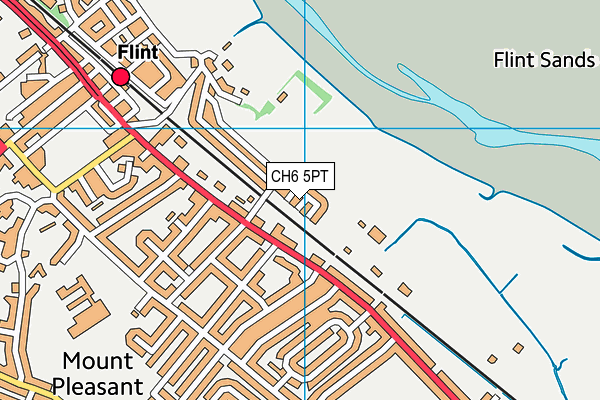 CH6 5PT map - OS VectorMap District (Ordnance Survey)