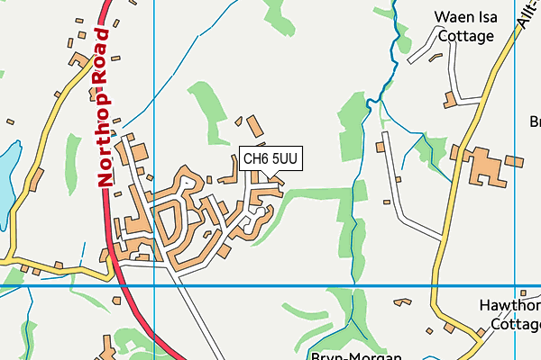 Map of JJ TANNING LTD at district scale