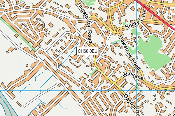 CH60 0EU map - OS VectorMap District (Ordnance Survey)