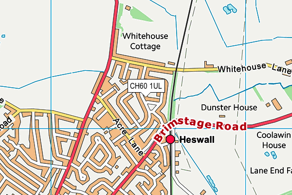 CH60 1UL map - OS VectorMap District (Ordnance Survey)