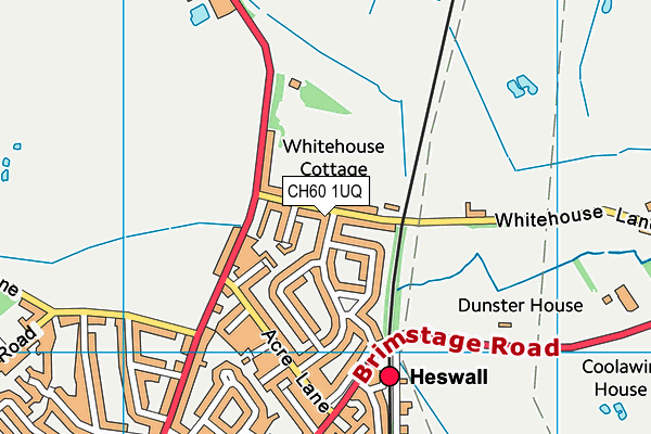 CH60 1UQ map - OS VectorMap District (Ordnance Survey)