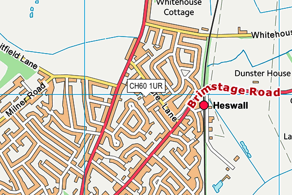 CH60 1UR map - OS VectorMap District (Ordnance Survey)