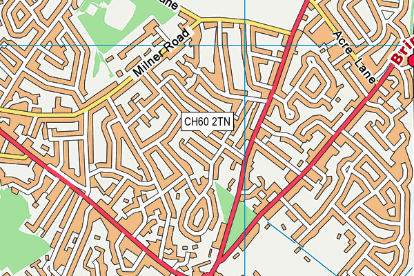 CH60 2TN map - OS VectorMap District (Ordnance Survey)