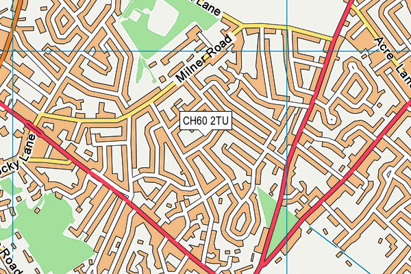 CH60 2TU map - OS VectorMap District (Ordnance Survey)