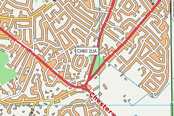 CH60 2UA map - OS VectorMap District (Ordnance Survey)