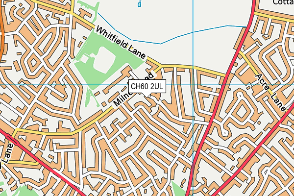 CH60 2UL map - OS VectorMap District (Ordnance Survey)