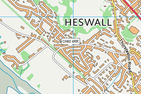 CH60 4RR map - OS VectorMap District (Ordnance Survey)