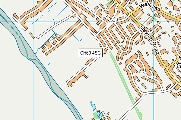 CH60 4SG map - OS VectorMap District (Ordnance Survey)