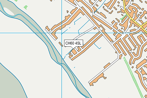 CH60 4SL map - OS VectorMap District (Ordnance Survey)