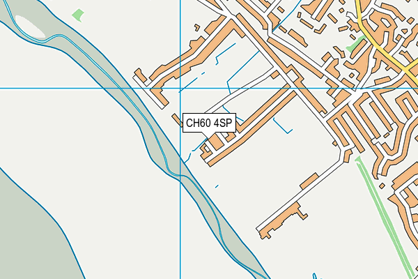 CH60 4SP map - OS VectorMap District (Ordnance Survey)