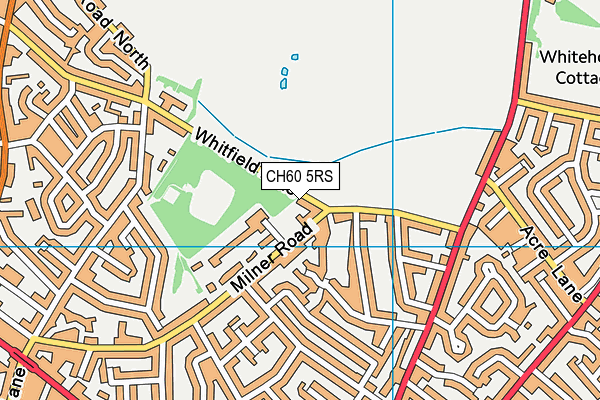 CH60 5RS map - OS VectorMap District (Ordnance Survey)