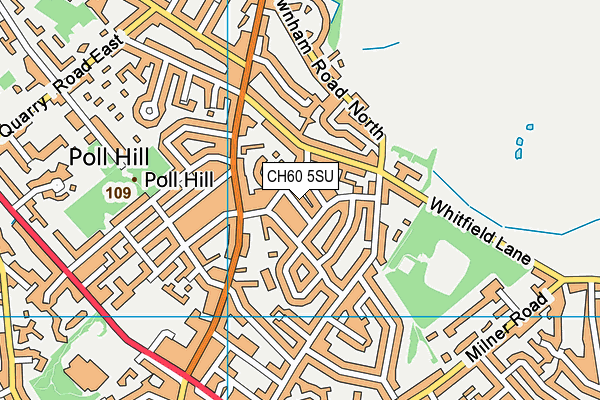 CH60 5SU map - OS VectorMap District (Ordnance Survey)