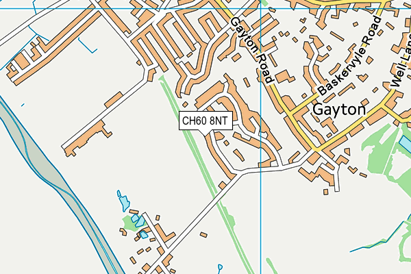 CH60 8NT map - OS VectorMap District (Ordnance Survey)