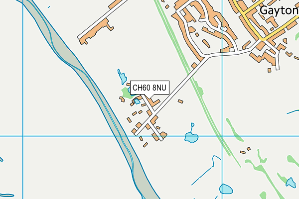 CH60 8NU map - OS VectorMap District (Ordnance Survey)