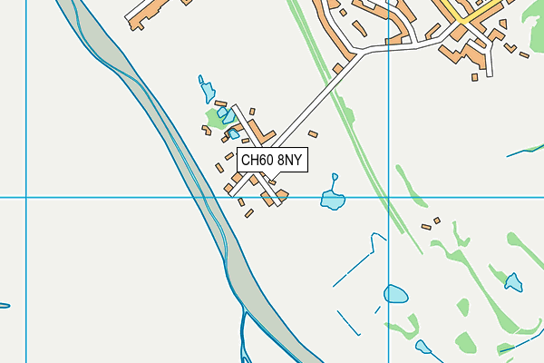 CH60 8NY map - OS VectorMap District (Ordnance Survey)