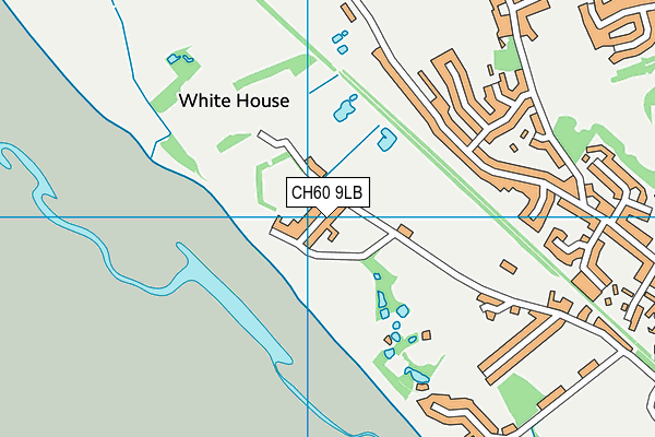 CH60 9LB map - OS VectorMap District (Ordnance Survey)