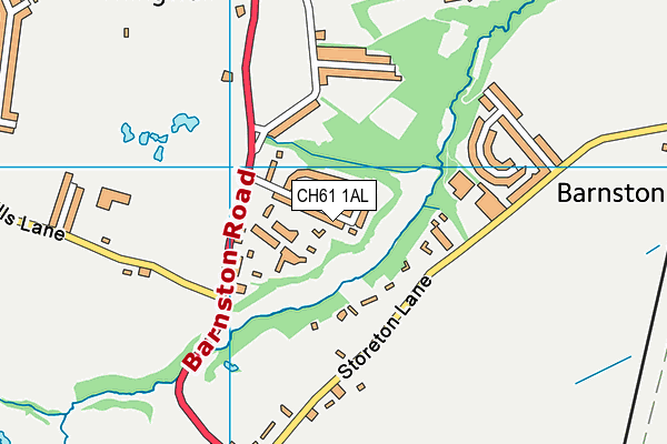 CH61 1AL map - OS VectorMap District (Ordnance Survey)