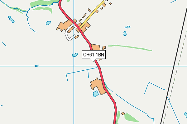 CH61 1BN map - OS VectorMap District (Ordnance Survey)