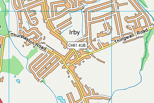 Map of BIEN HAIR AND BEAUTY (IRBY) LIMITED at district scale