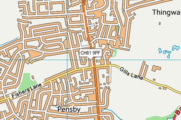 Map of FINE FRUITS OF PENSBY LIMITED at district scale