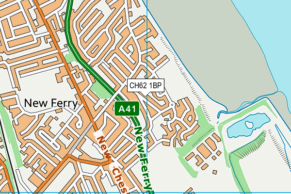 CH62 1BP map - OS VectorMap District (Ordnance Survey)