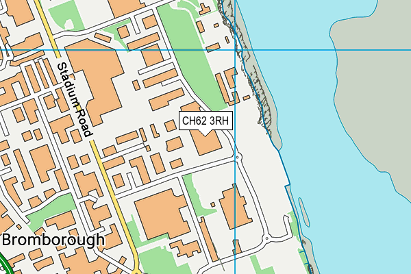 CH62 3RH map - OS VectorMap District (Ordnance Survey)