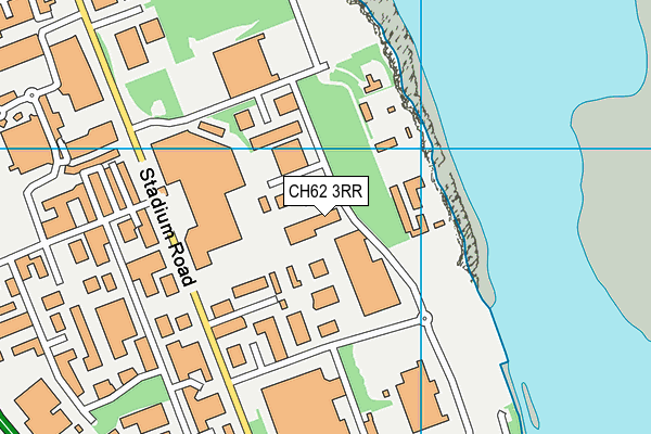 CH62 3RR map - OS VectorMap District (Ordnance Survey)