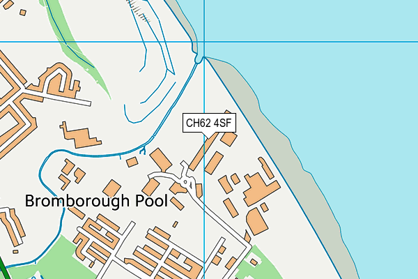 CH62 4SF map - OS VectorMap District (Ordnance Survey)