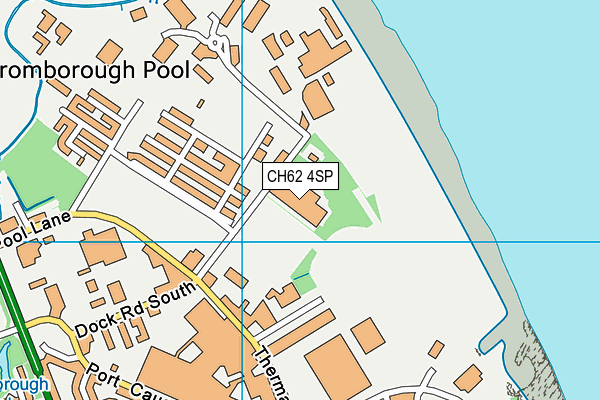 CH62 4SP map - OS VectorMap District (Ordnance Survey)