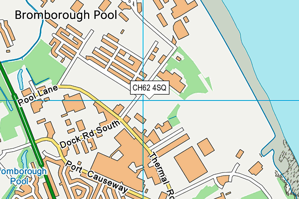 CH62 4SQ map - OS VectorMap District (Ordnance Survey)