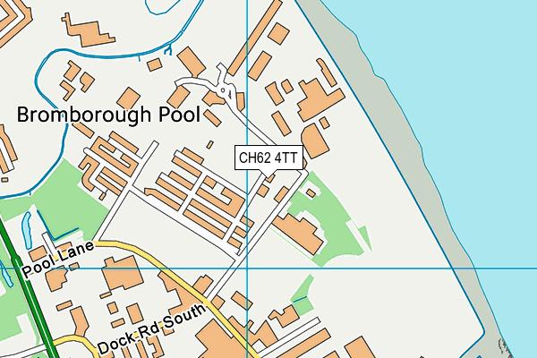 CH62 4TT map - OS VectorMap District (Ordnance Survey)