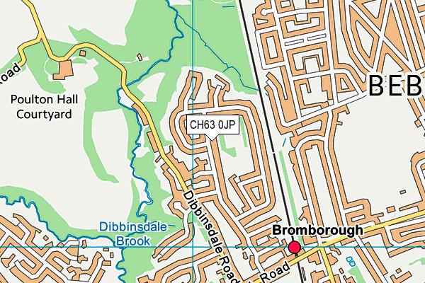 CH63 0JP map - OS VectorMap District (Ordnance Survey)