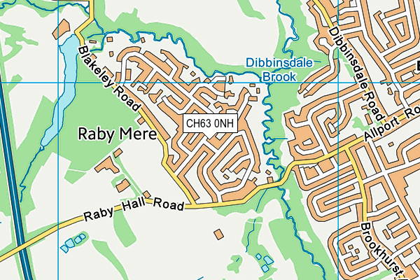 CH63 0NH map - OS VectorMap District (Ordnance Survey)