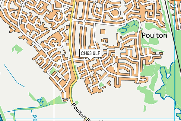 CH63 9LF map - OS VectorMap District (Ordnance Survey)