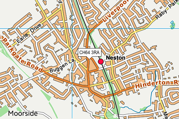 Map of SHOP 4 NESTON COMMUNITY INTEREST COMPANY at district scale