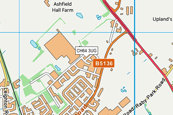 Map of MARSH MOTORS (NESTON) LIMITED at district scale