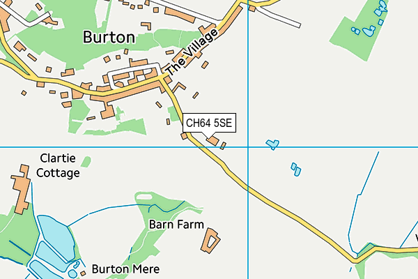 Bishop Wilson Church of England Primary School map (CH64 5SE) - OS VectorMap District (Ordnance Survey)