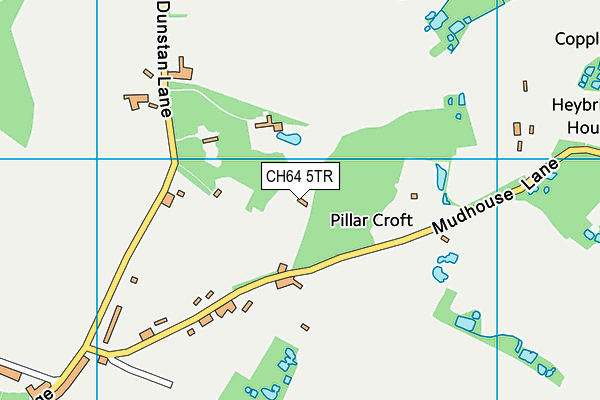CH64 5TR map - OS VectorMap District (Ordnance Survey)