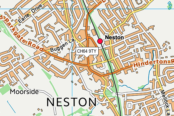 Map of G&M SERVICES (NESTON) LIMITED at district scale